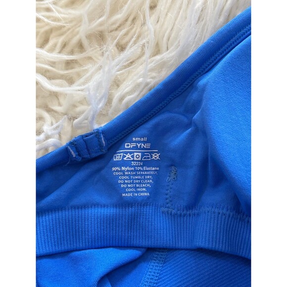 Dfyne Impact Longline Strappy Top Electric Blue Size Small - Picture 8 of 10